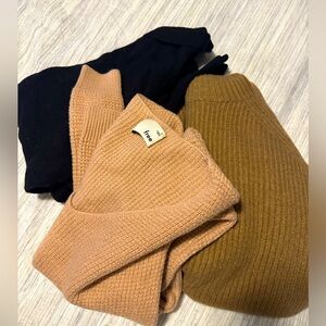 Bundle of 3 Wilfred Free Sweaters